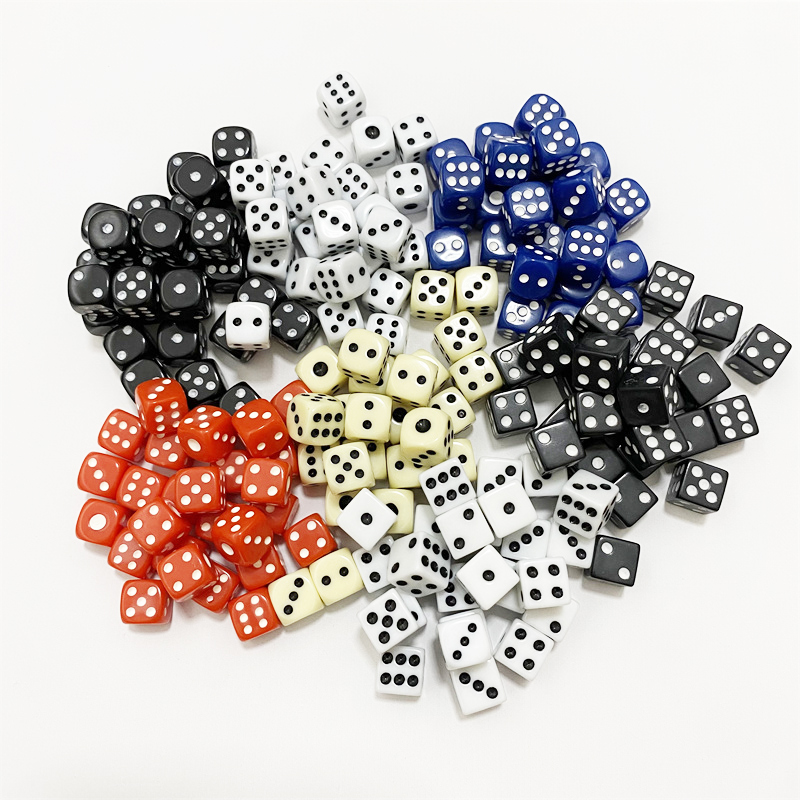 Puzzle Blank White - 50 pièces 10mm acrylique point carré