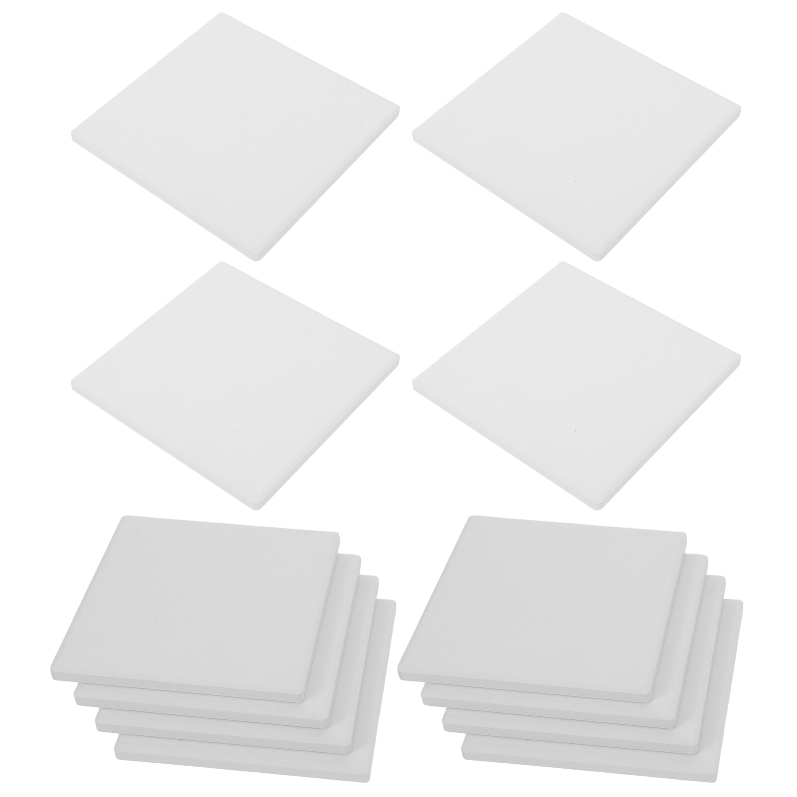 Ceramic Tile Blank - Lot de 12 carreaux de céramique