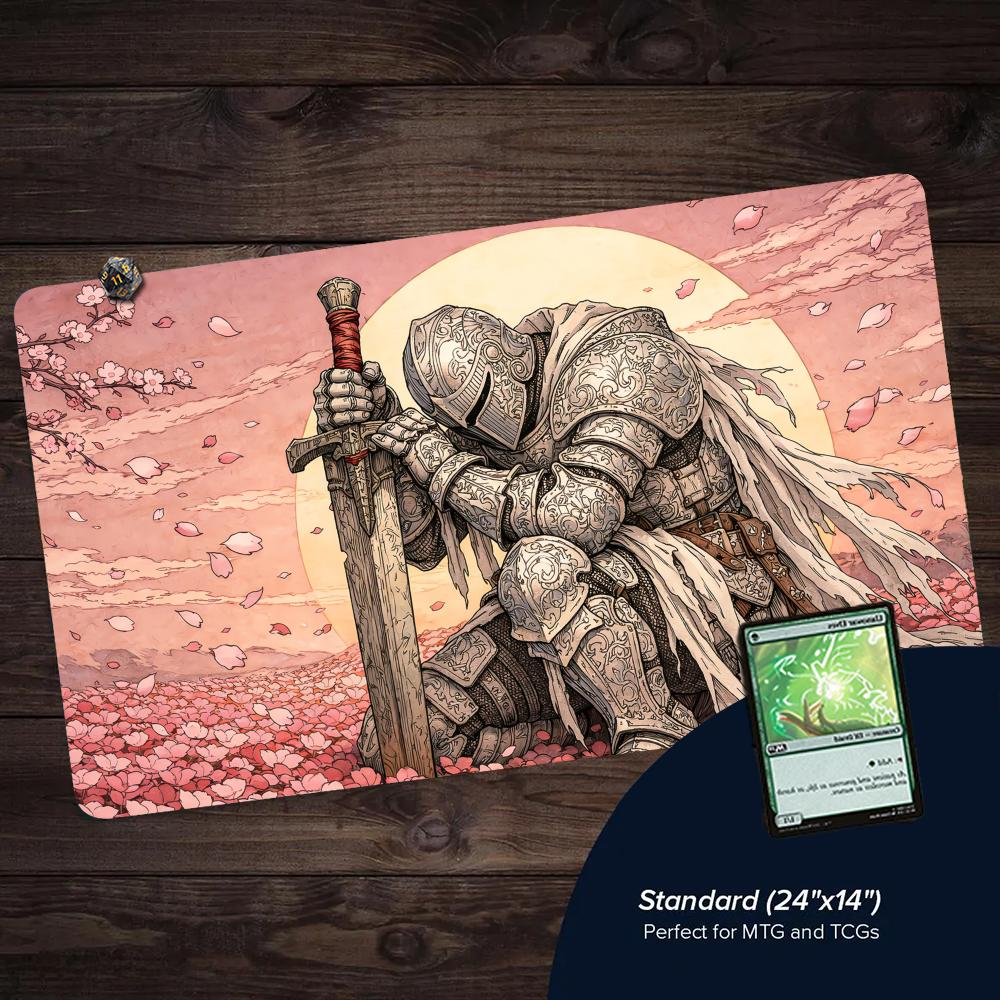 Door Mat Blank - Tapis de jeu TCG Glamorous Knight