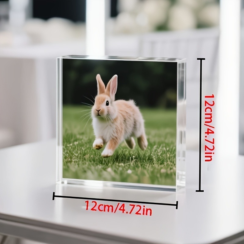 1 pièce, photo personnalisée,  - Photo Acrylic Block avis et prix