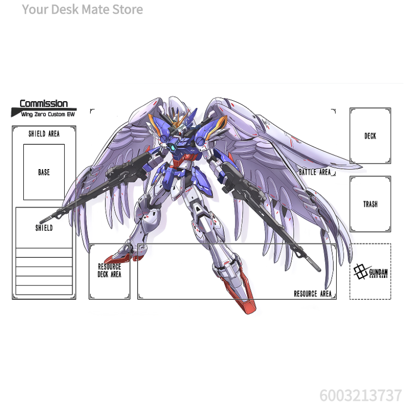 Tapis de jeu Gundam Wing Zero  - Door Mat Blank avis et prix