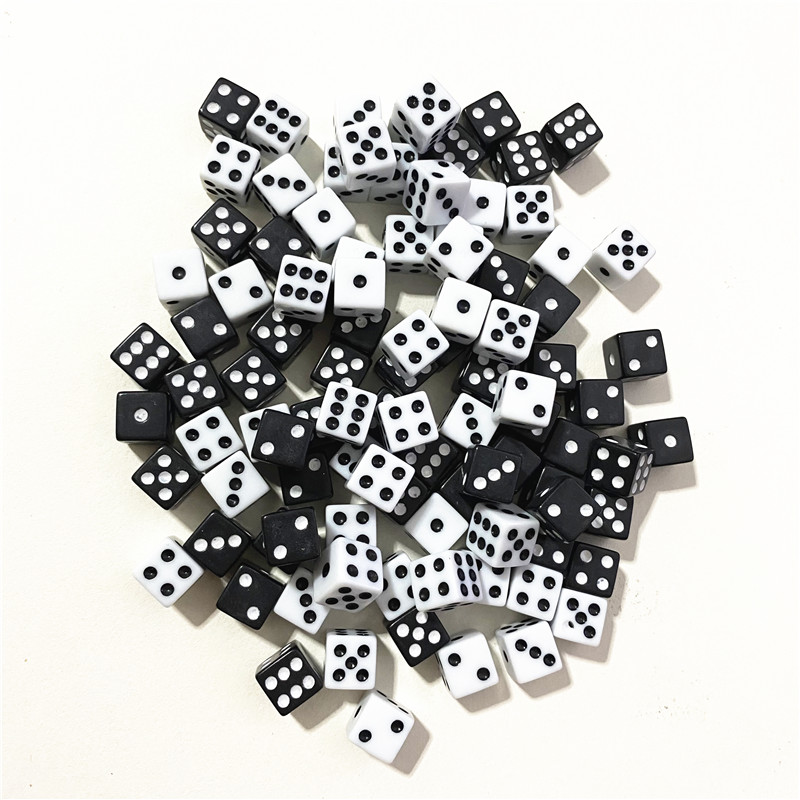 50 pièces 10mm acrylique point - Puzzle Blank White avis et prix