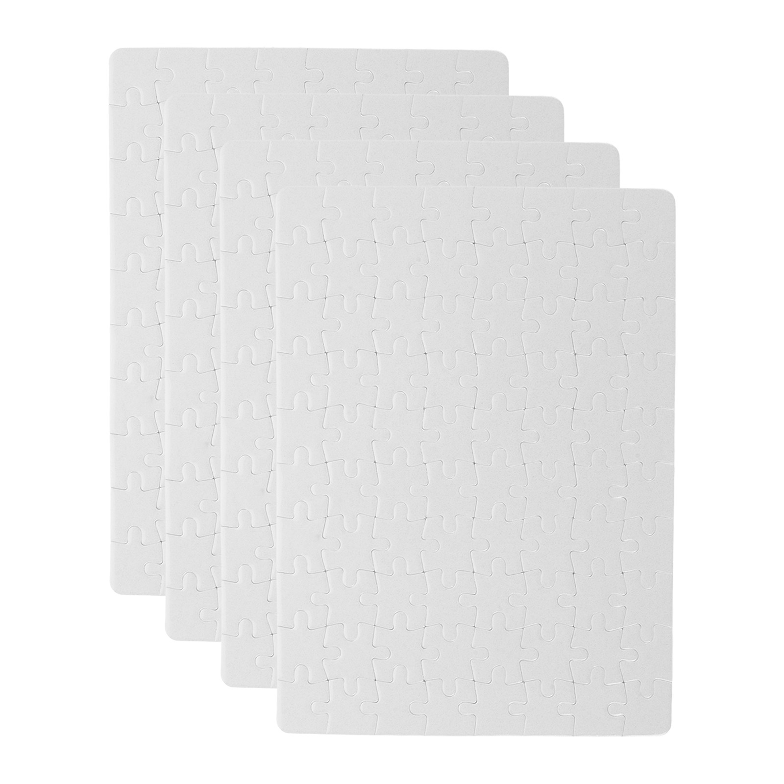 4 Feuilles de Pièces de Puzzle - Puzzle Blank White avis et prix