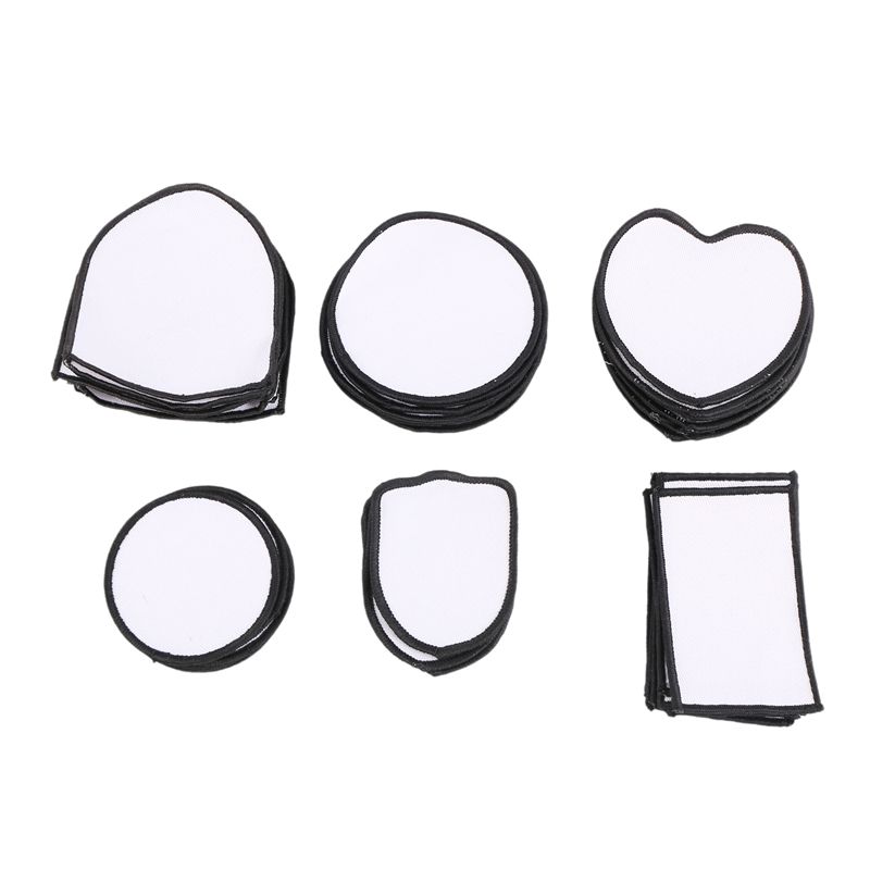 HOT-60Pcs Patchs vierges pour  - Hat Sublimation Blank avis et prix