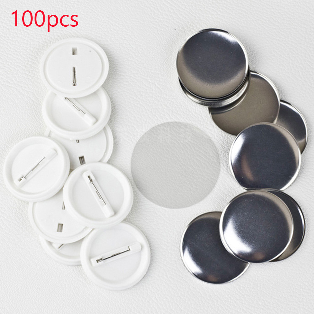 Danemark ge vierge en plastiqu - Button Badge Blank avis et prix